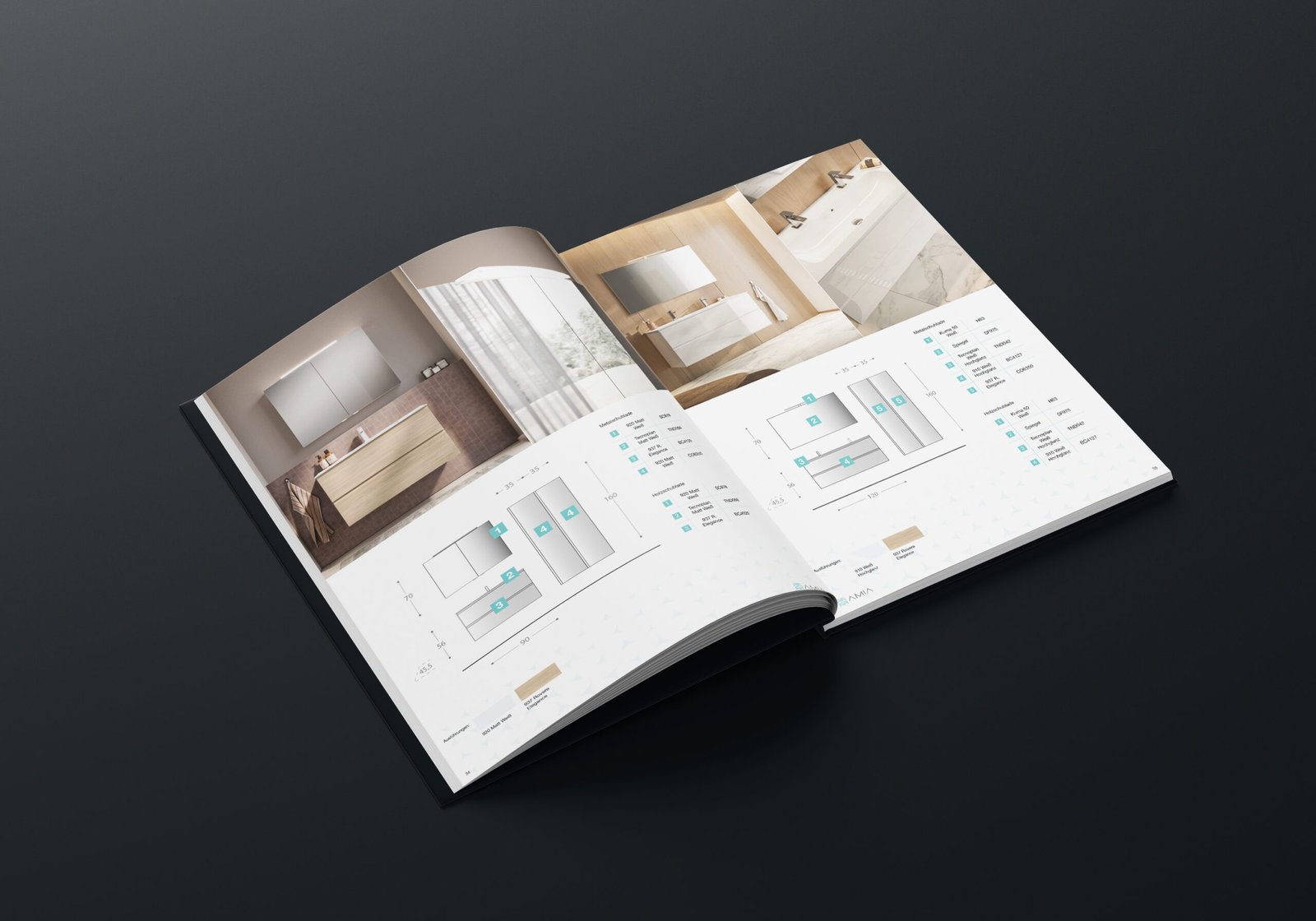 Hard Cover A4 Book Mockup 4 5 scaled