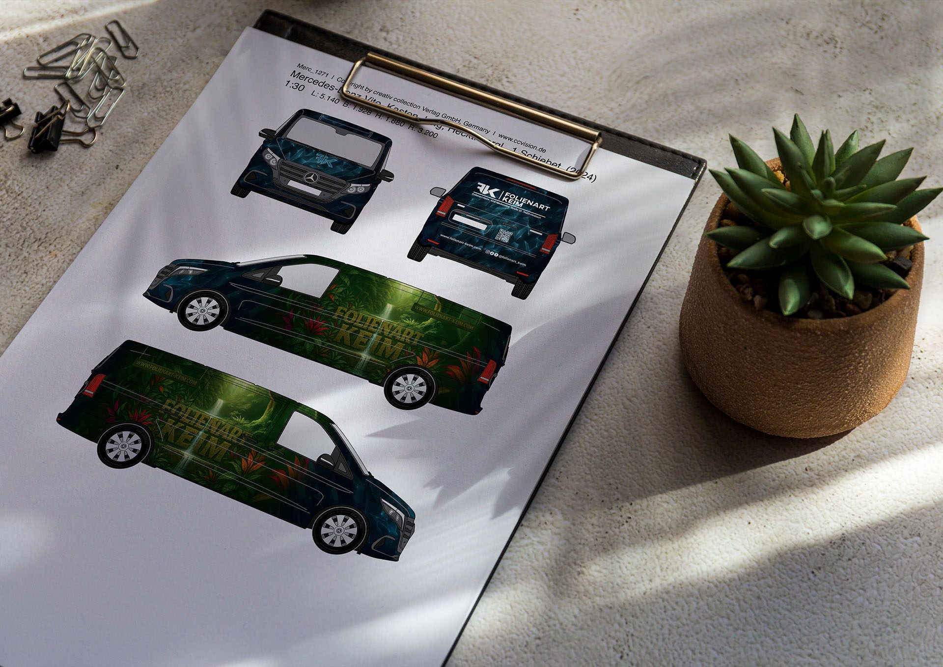 Folierungdesign, Beschriftung, Teilfolierung, Vollfolierung