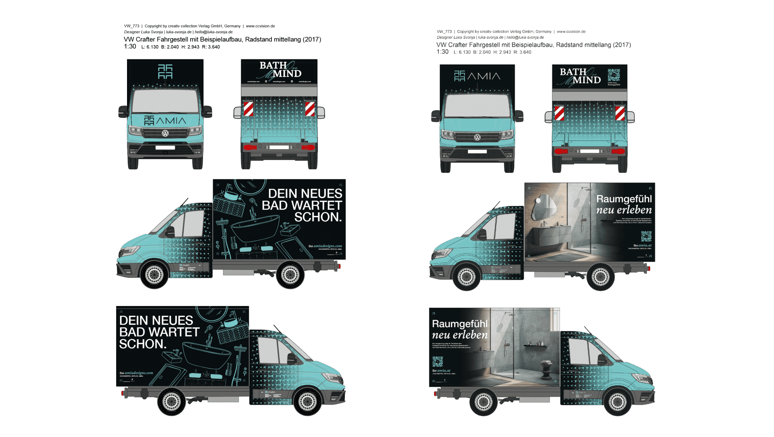 VW Crafter Folierung