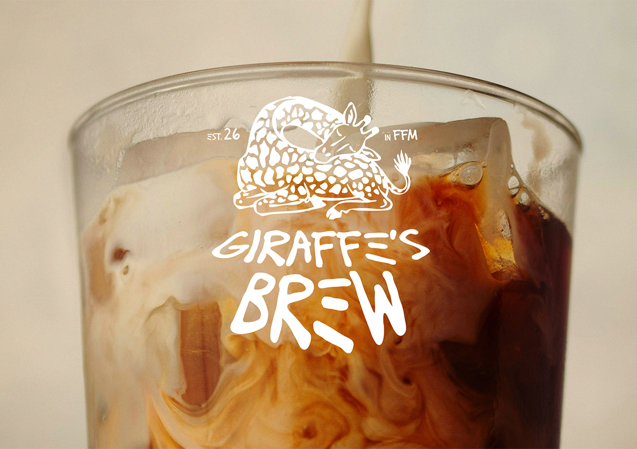 Giraffe's Brew | Cafe Brand Design Thumbnail