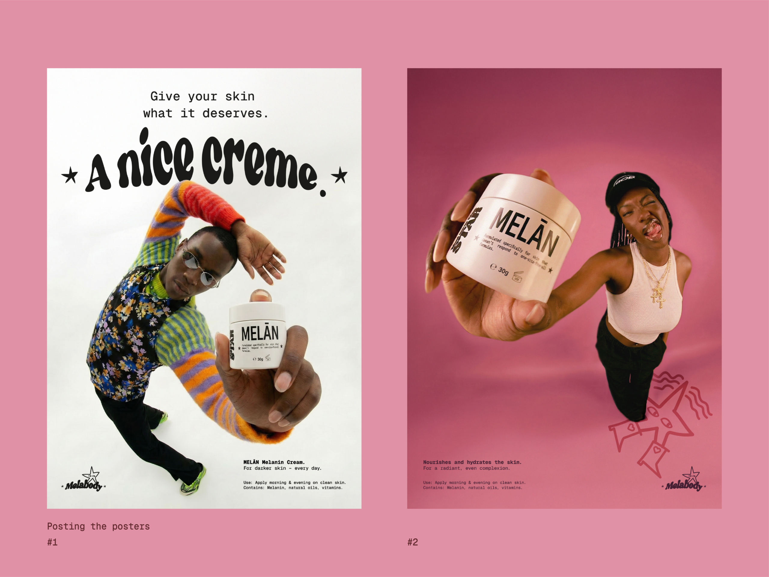 Melabody Poster Design